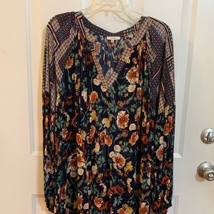 Jodifl 3X floral top only worn once